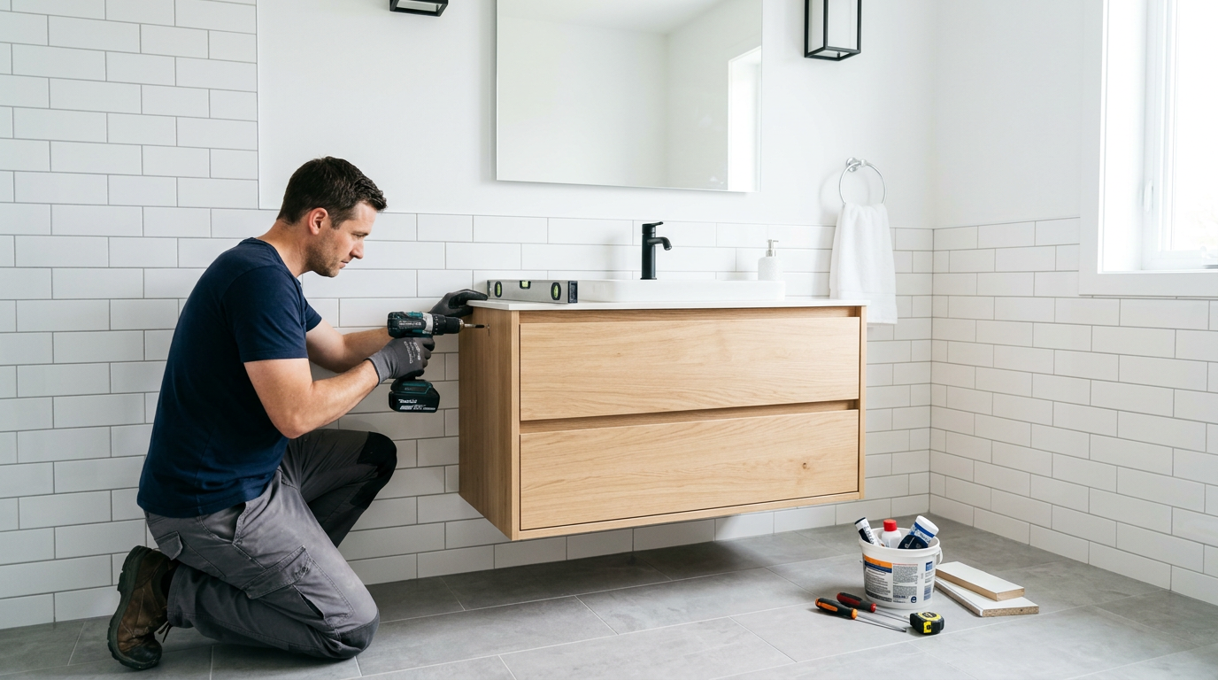 Banyo Dolabı Montajı: Kurulum Rehberi